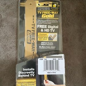 TV Free-Way Gold Free Digital and HD TV From  As Seen On TV New